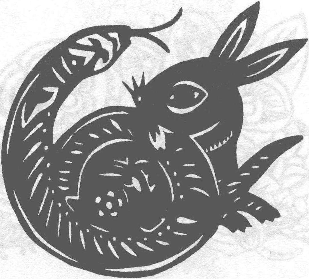 民艺-赏析-蛇盘兔、十二生肖
